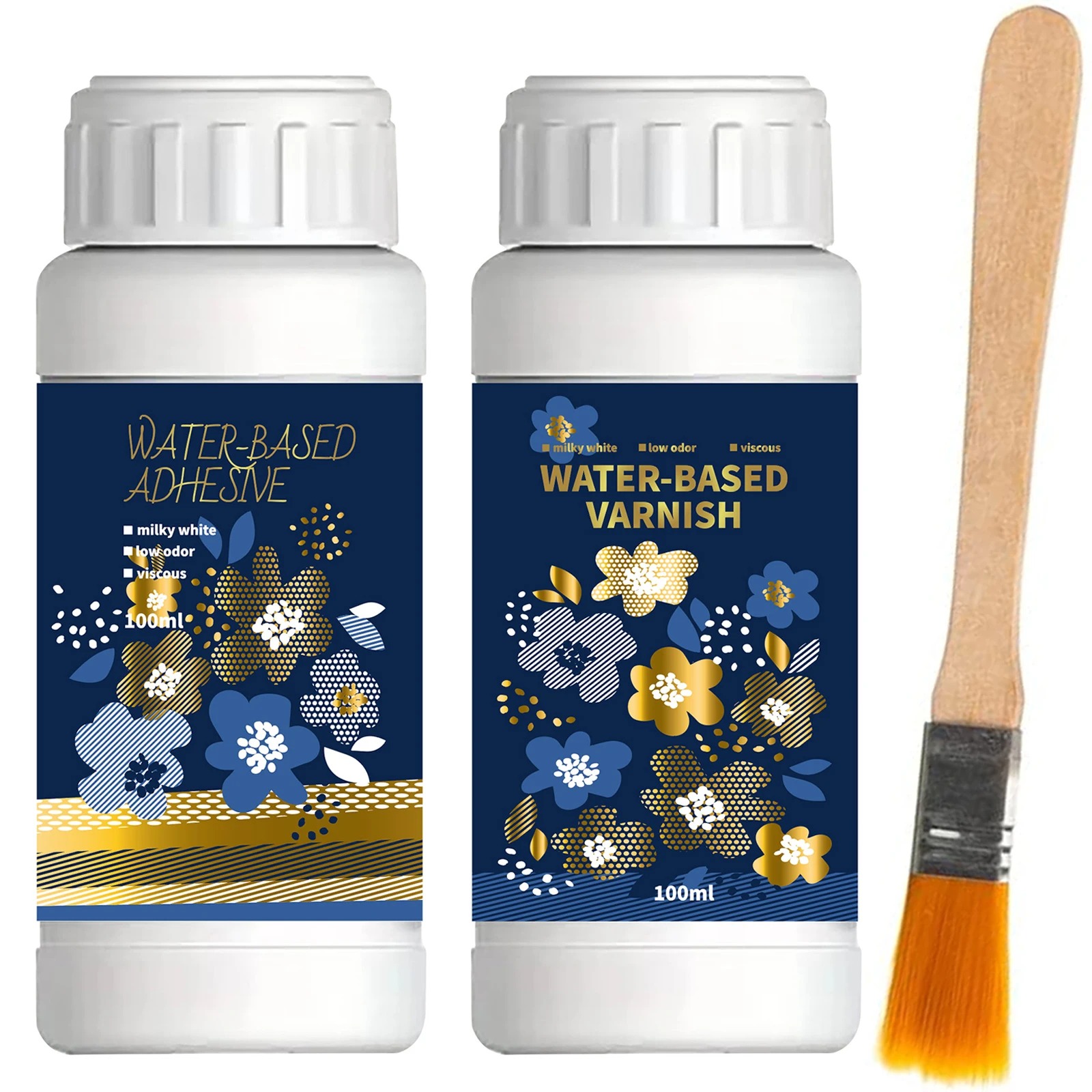 Woodworking Resin - Kit adhésif pour dorure feuille d'or